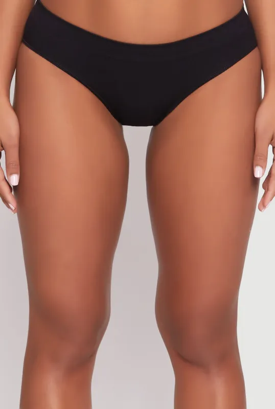 Seamless Ribbed Bikini Panty sold by Rainbow