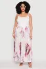 Plus Size Plisse Patterned Skirt sold by Rainbow