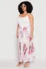 Plus Size Plisse Patterned Skirt sold by Rainbow