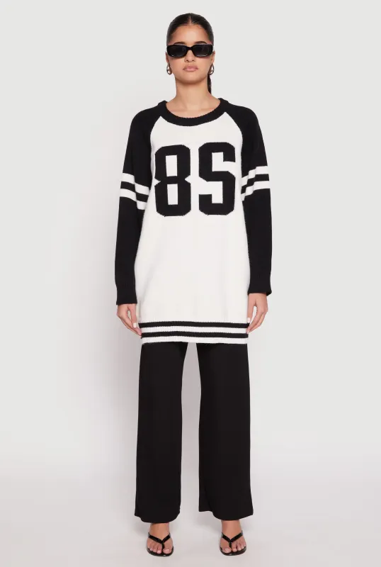 Daisy 85 Raglan Sleeve Tunic Sweater made by Daisy