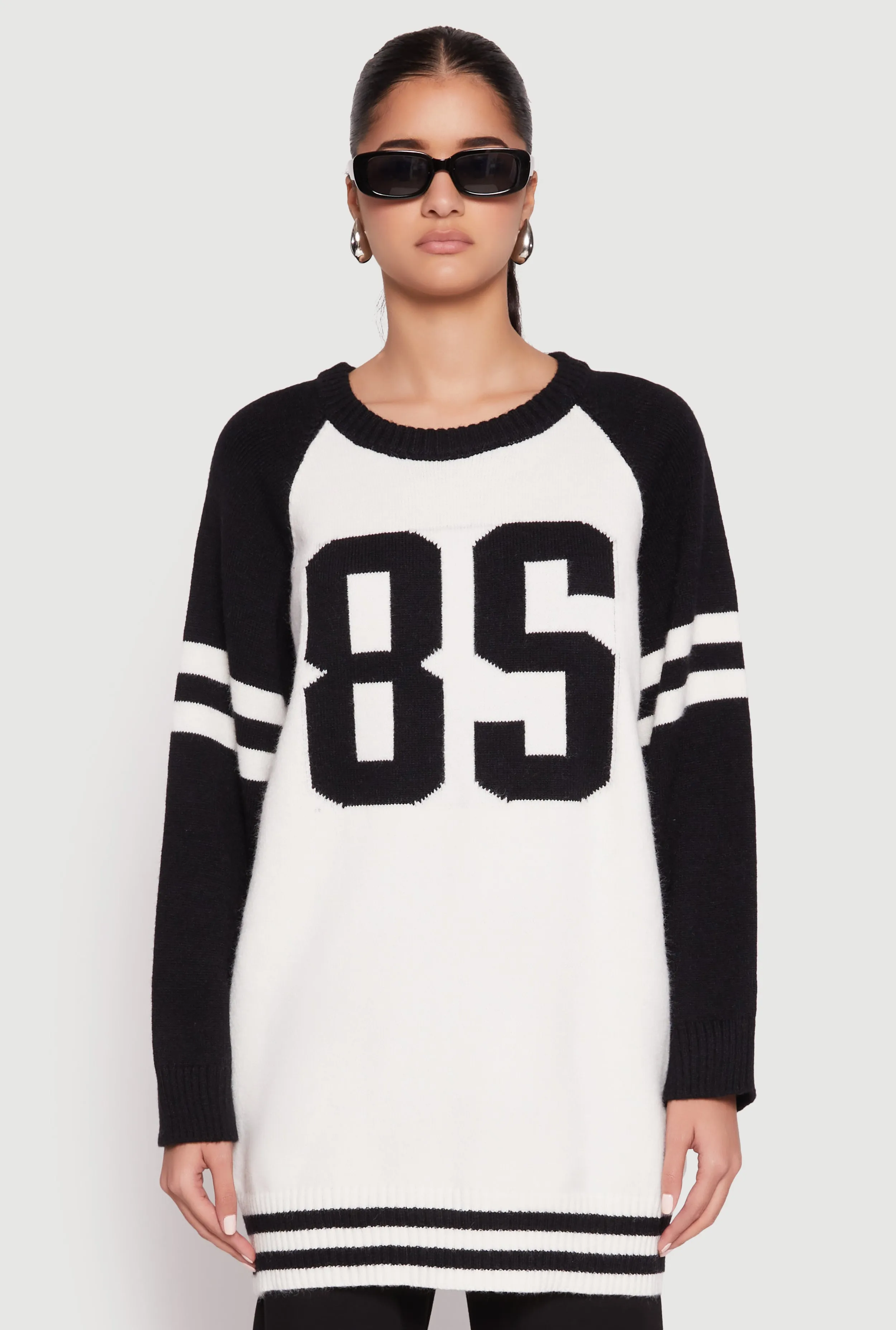 Daisy 85 Raglan Sleeve Tunic Sweater sold by Rainbow product image thumbnail 2