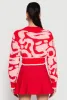 Daisy Tufted Knit Cropped Cardigan sold by Rainbow