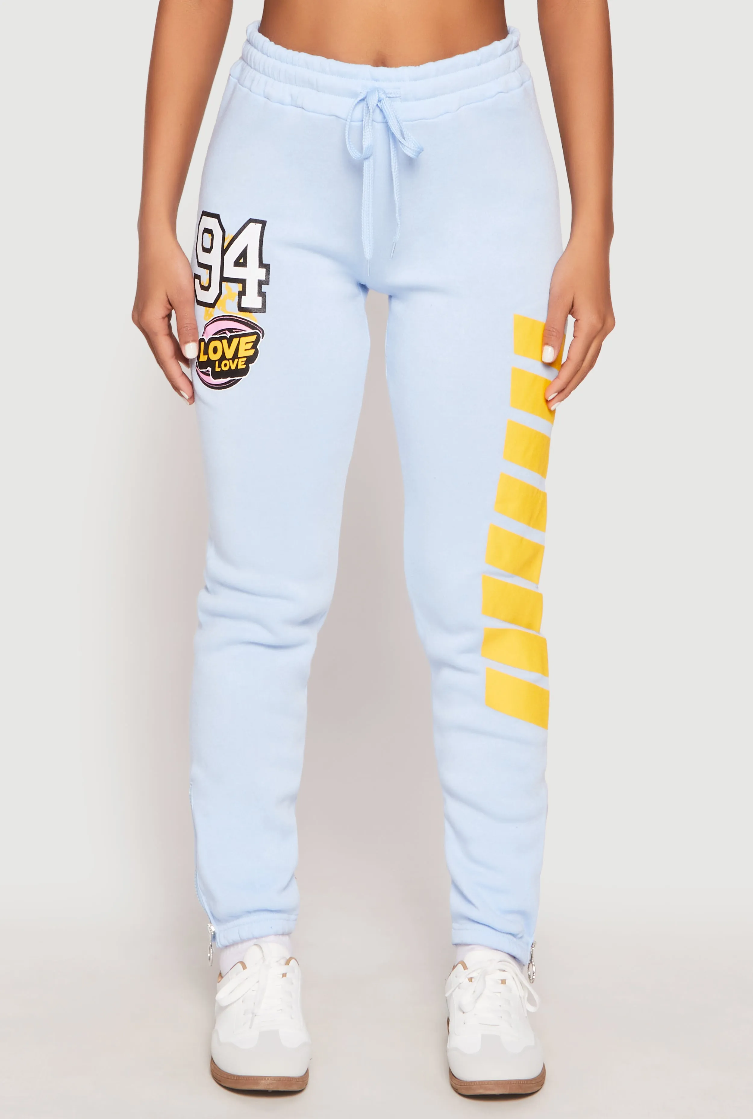 94 Love Zip Hem Sweatpants sold by Rainbow product image thumbnail 2
