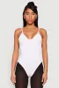 Daisy V Neck Cami Thong Bodysuit sold by Rainbow