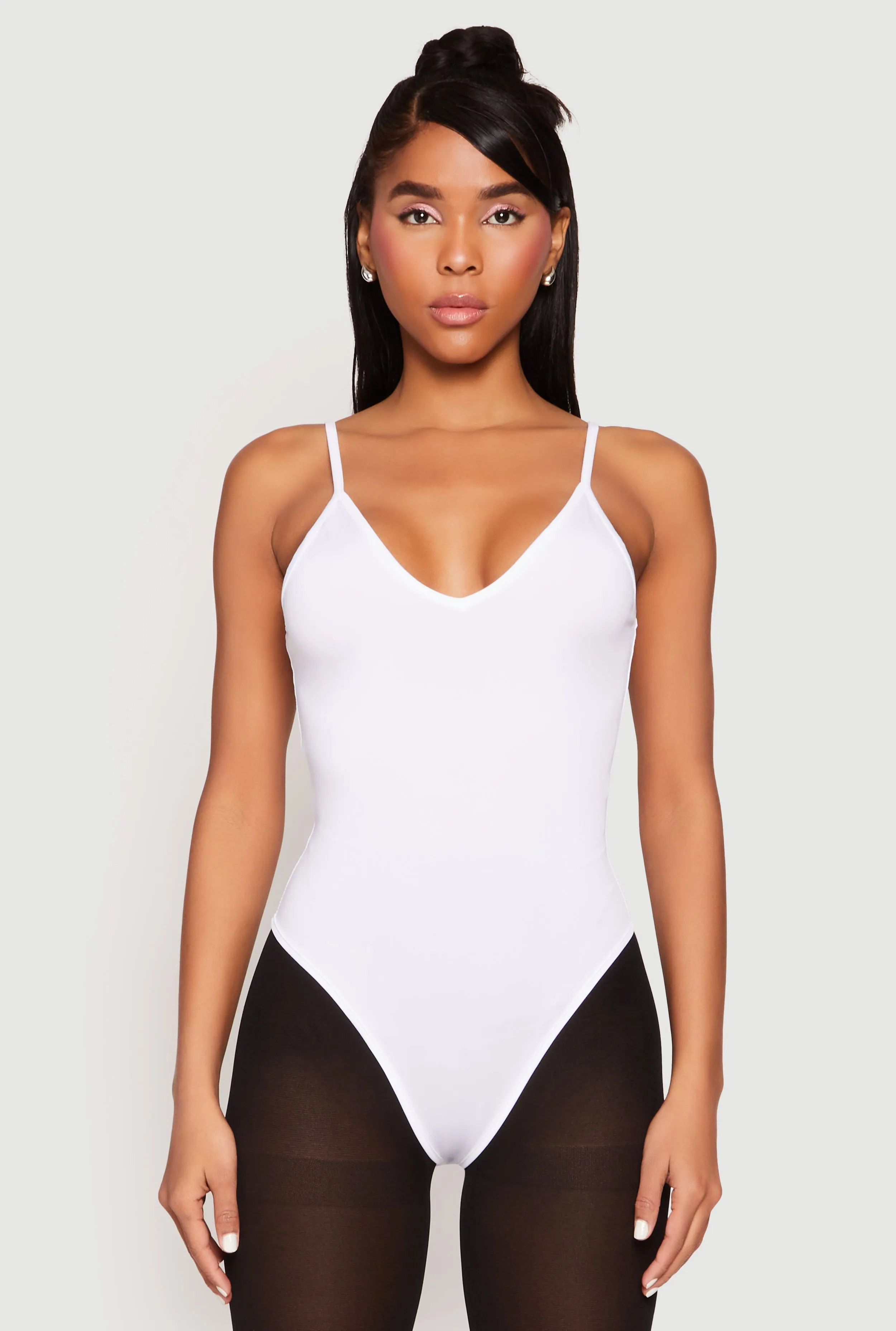 Daisy V Neck Cami Thong Bodysuit sold by Rainbow product image thumbnail 2