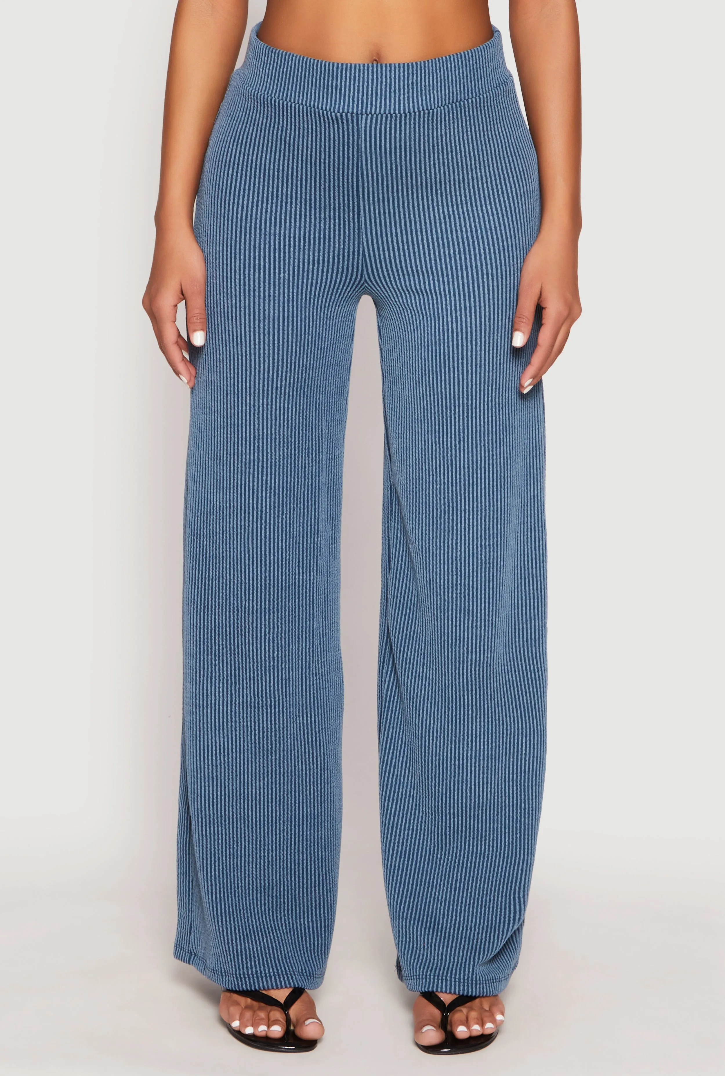 Iris Ribbed Knit Wide Leg Pants sold by Rainbow product image thumbnail 2