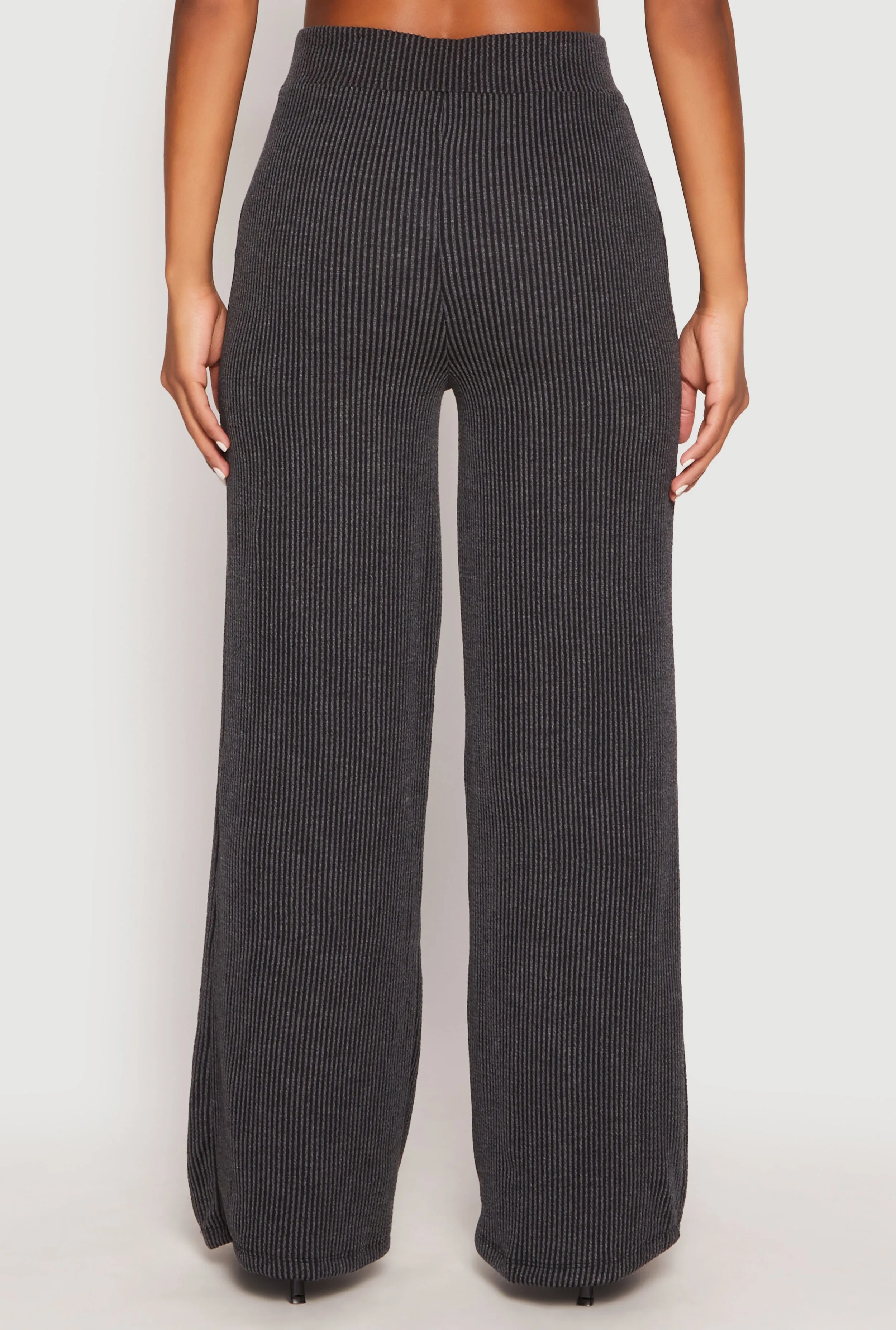 Iris Ribbed Knit Wide Leg Pants sold by Rainbow product image thumbnail 3