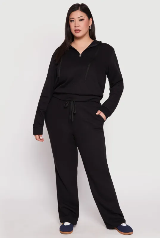 Plus Size Ribbed Knit Sweatpants sold by Rainbow