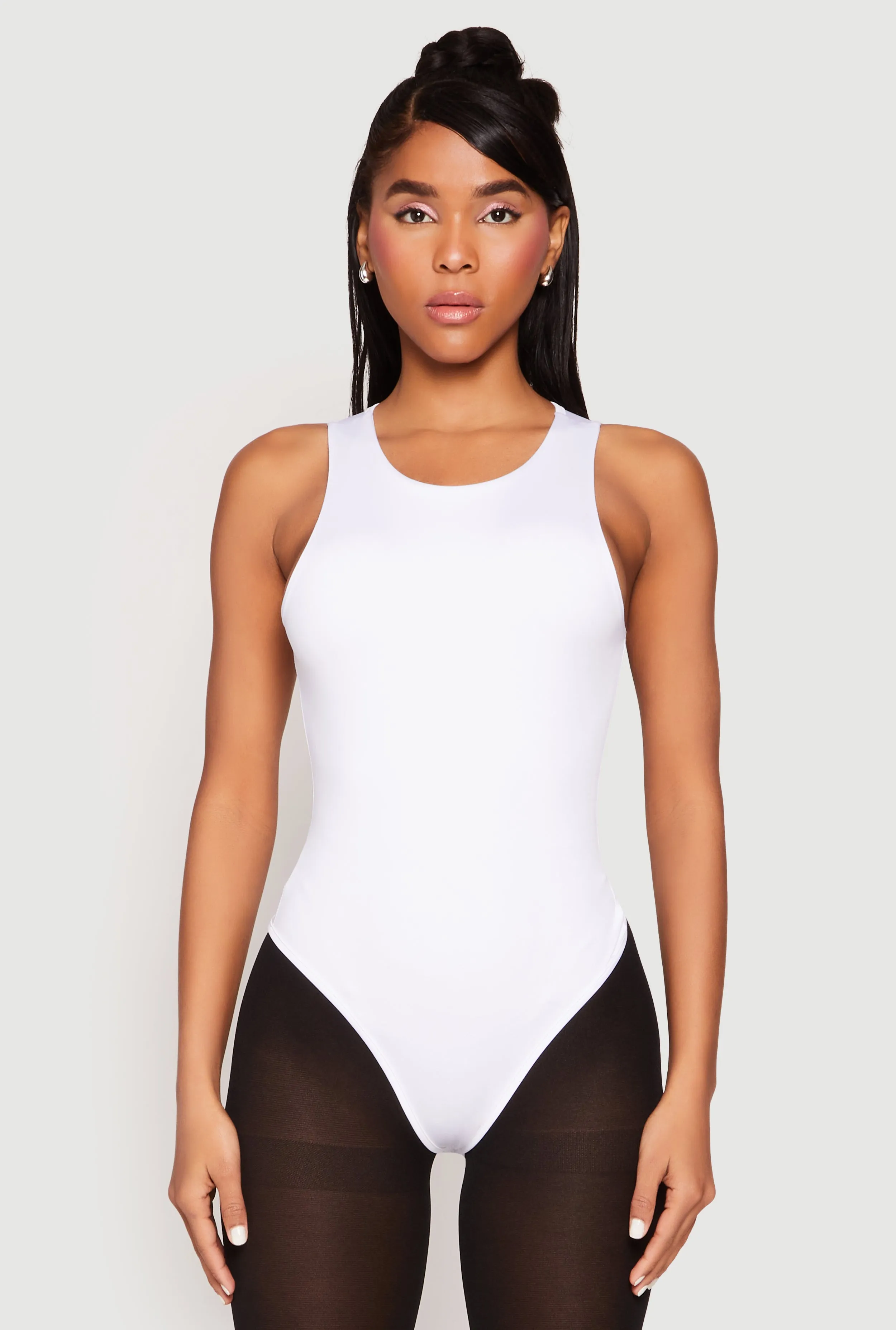 Daisy Crew Neck Thong Bodysuit sold by Rainbow product image thumbnail 2