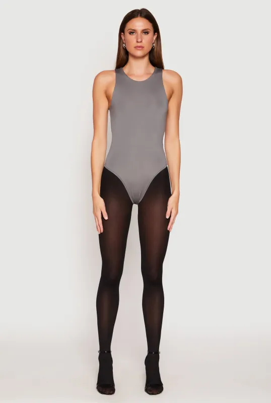 Daisy Crew Neck Thong Bodysuit sold by Rainbow