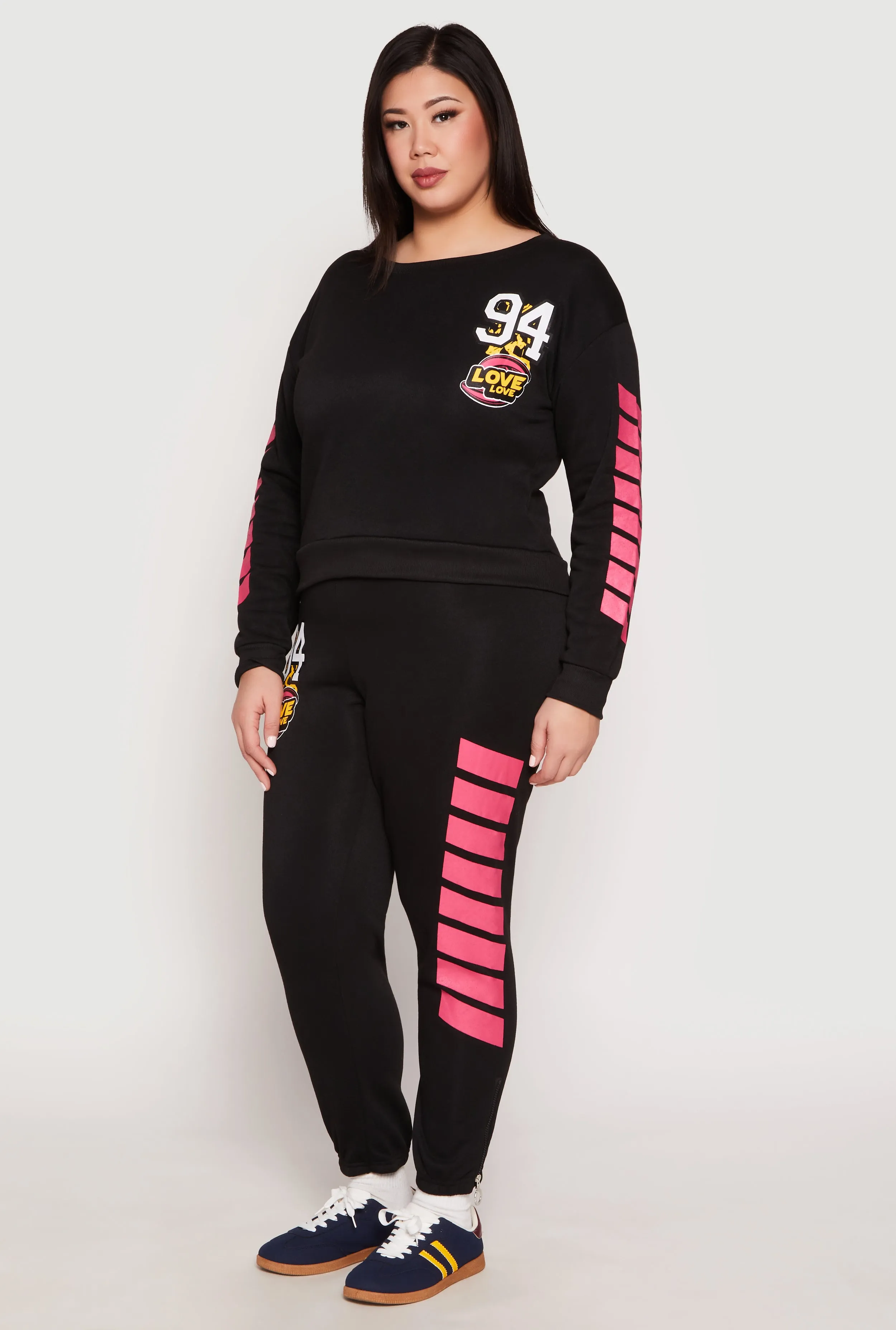 Plus Size 94 Love Sweatshirt sold by Rainbow product image thumbnail 3