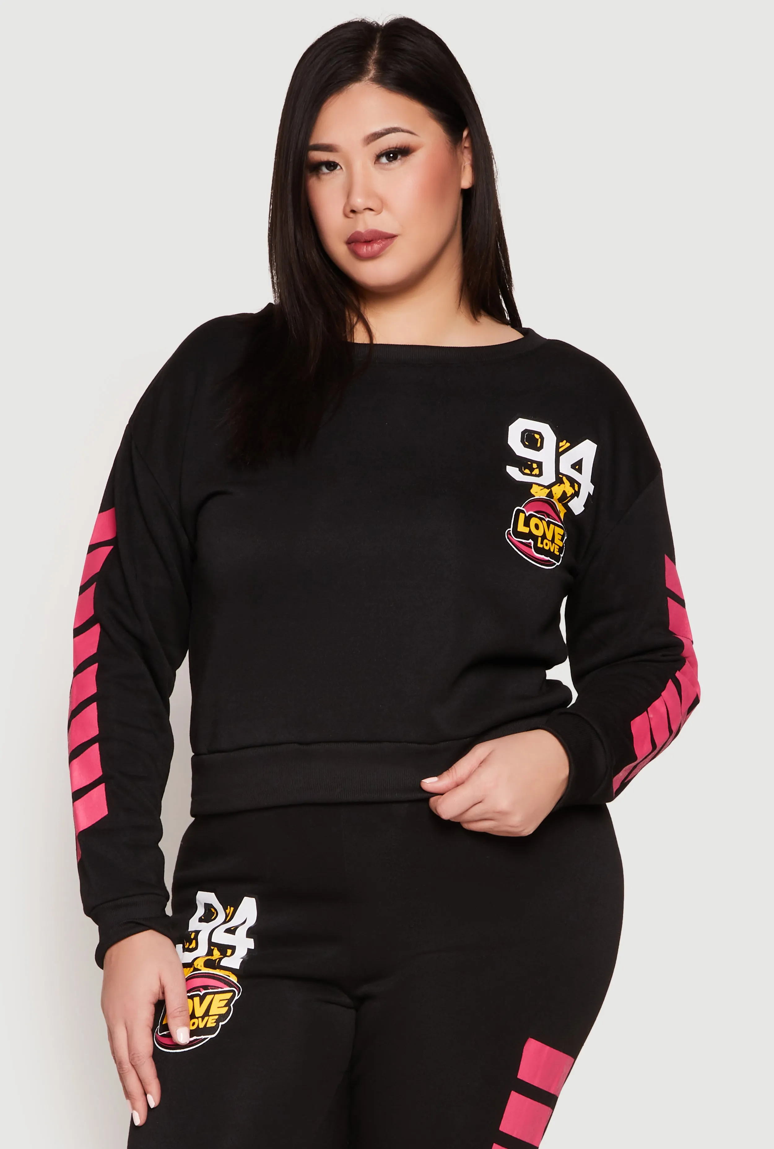Plus Size 94 Love Sweatshirt sold by Rainbow