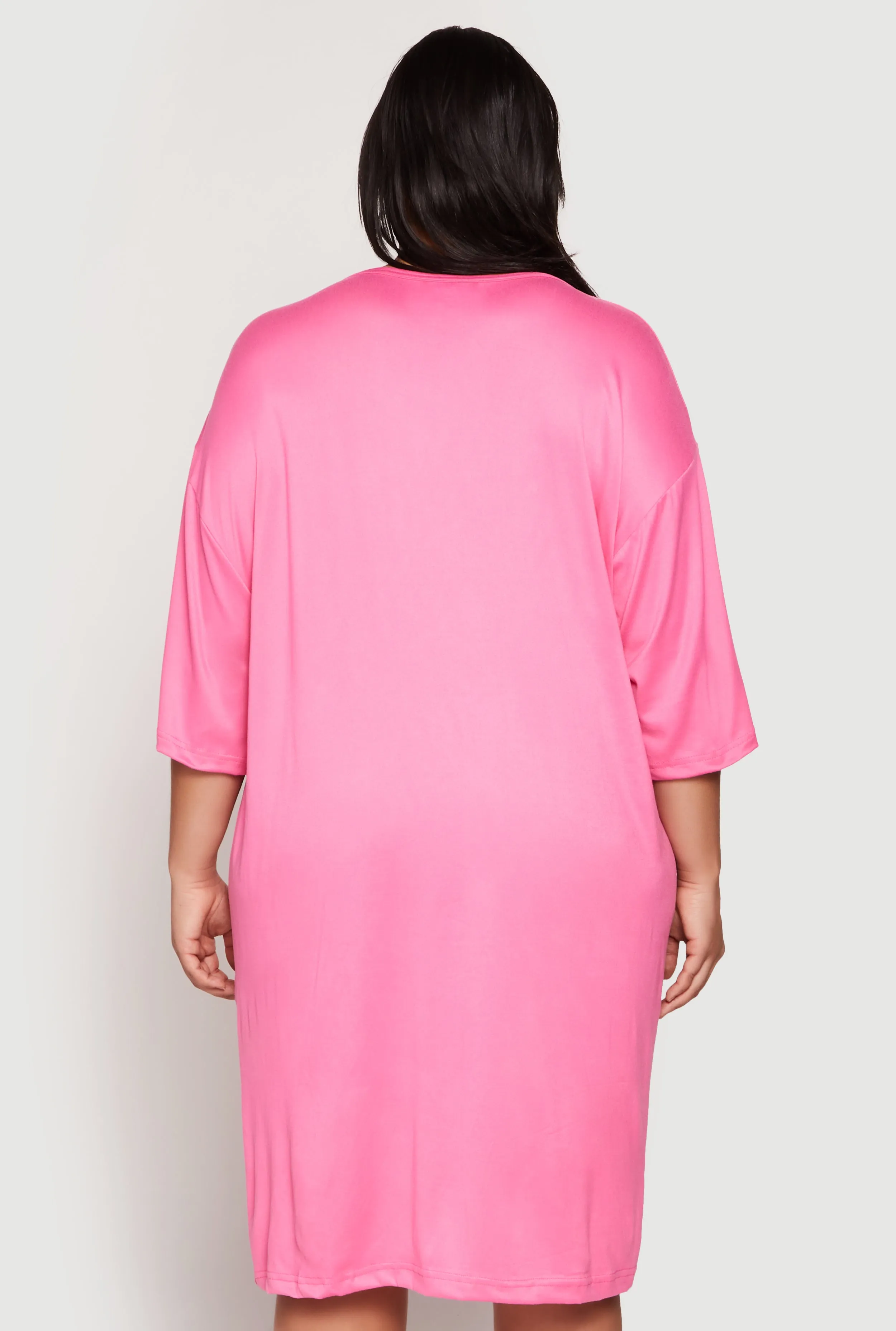 Plus Size Snuggle Queen Glitter Graphic Sleepshirt sold by Rainbow product image thumbnail 2