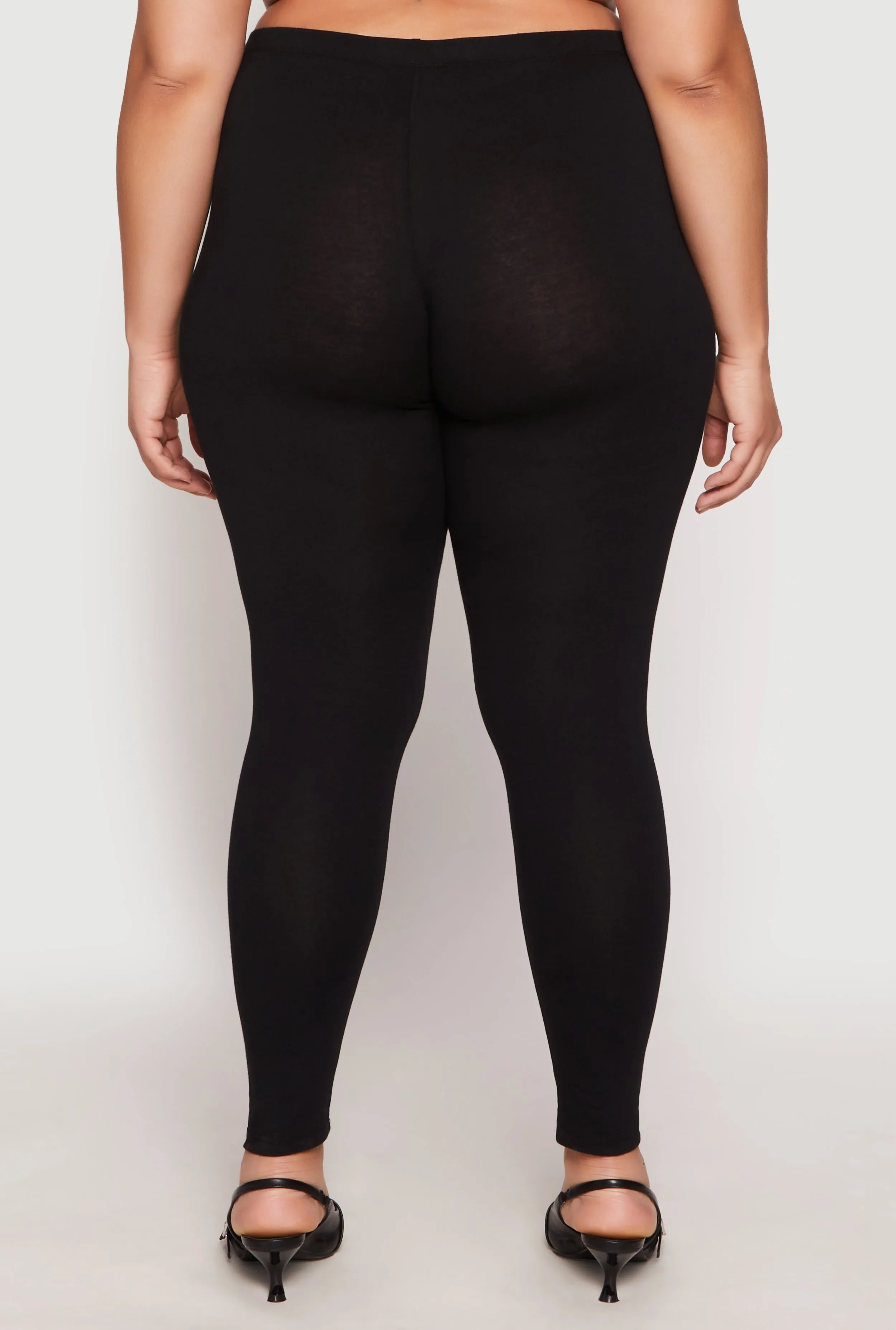 Plus Size High Waisted Leggings sold by Rainbow product image thumbnail 5