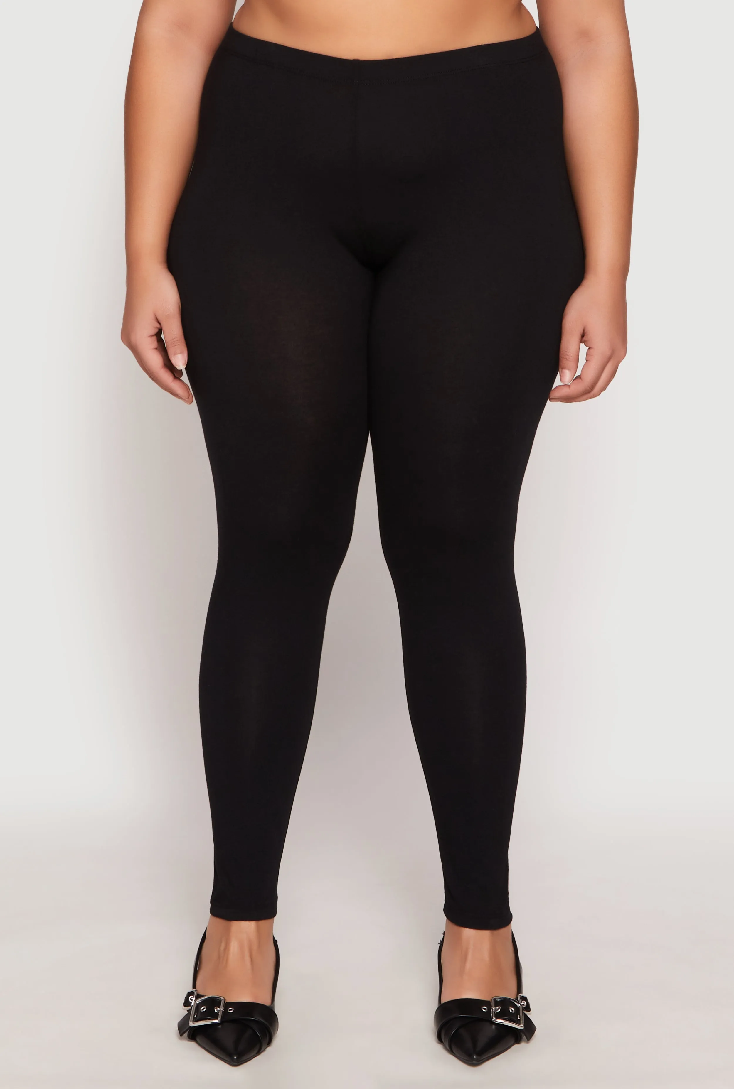 Plus Size High Waisted Leggings sold by Rainbow product image thumbnail 3