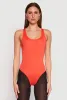 Daisy Scoop Neck Thong Bodysuit sold by Rainbow