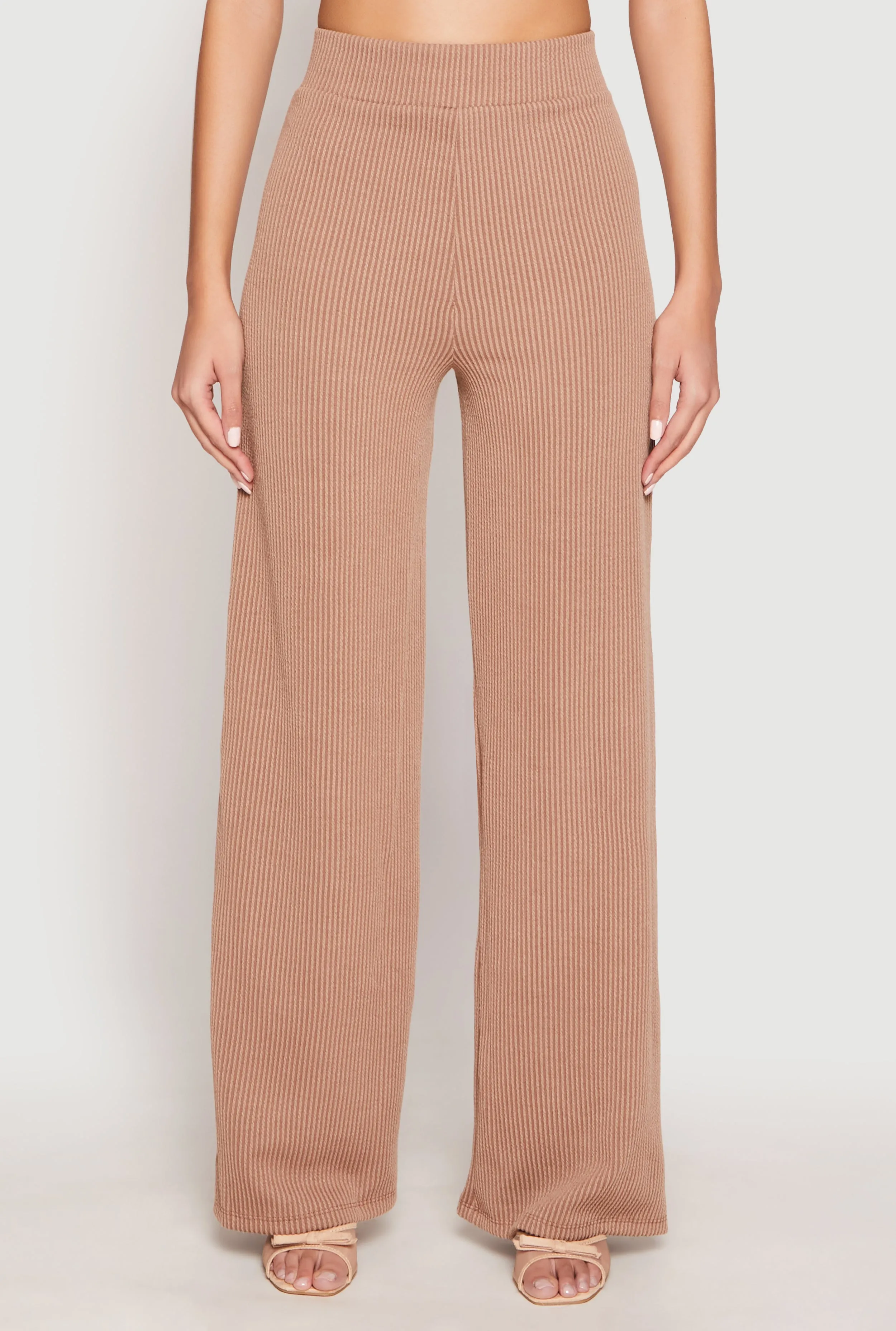 Iris Ribbed Knit Wide Leg Pants sold by Rainbow product image thumbnail 2