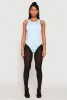 Daisy Crew Neck Thong Bodysuit sold by Rainbow