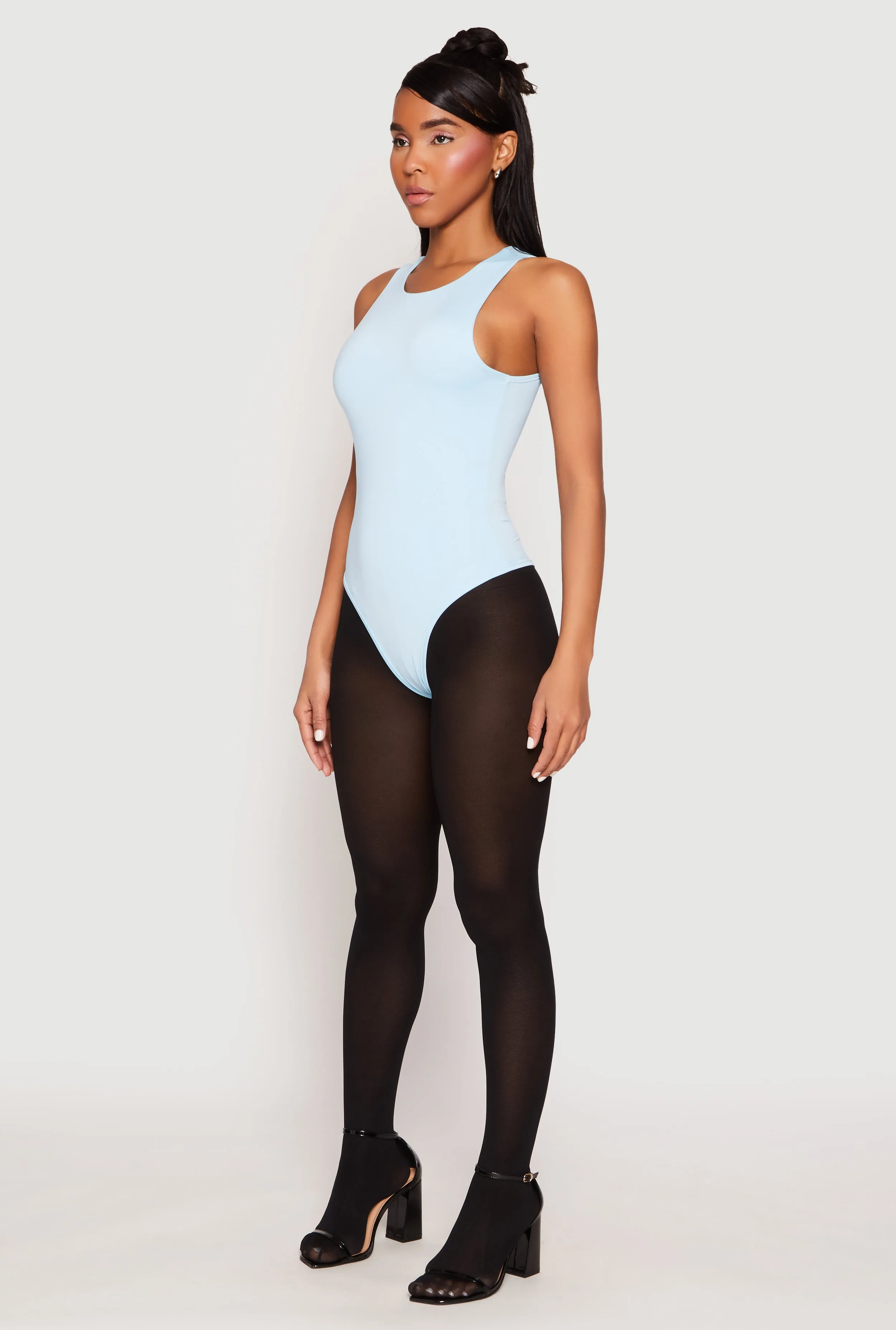 Daisy Crew Neck Thong Bodysuit sold by Rainbow product image thumbnail 3