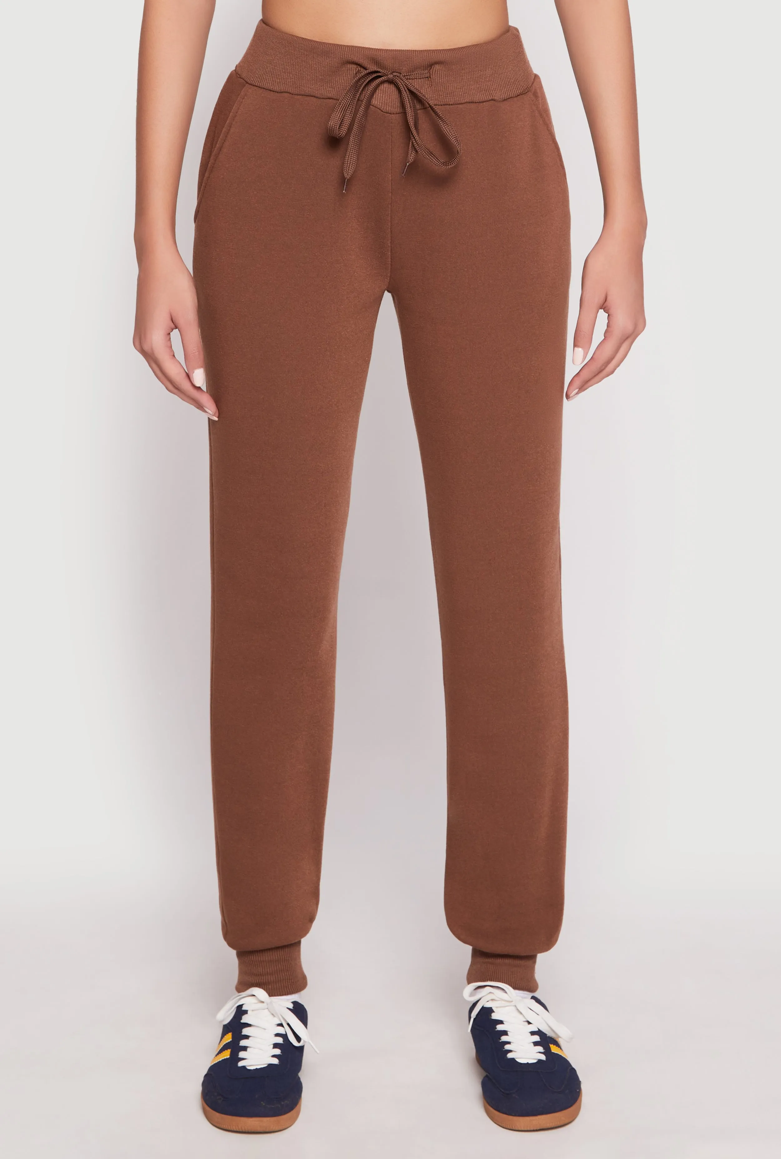 High Waisted Drawstring Joggers sold by Rainbow product image thumbnail 2