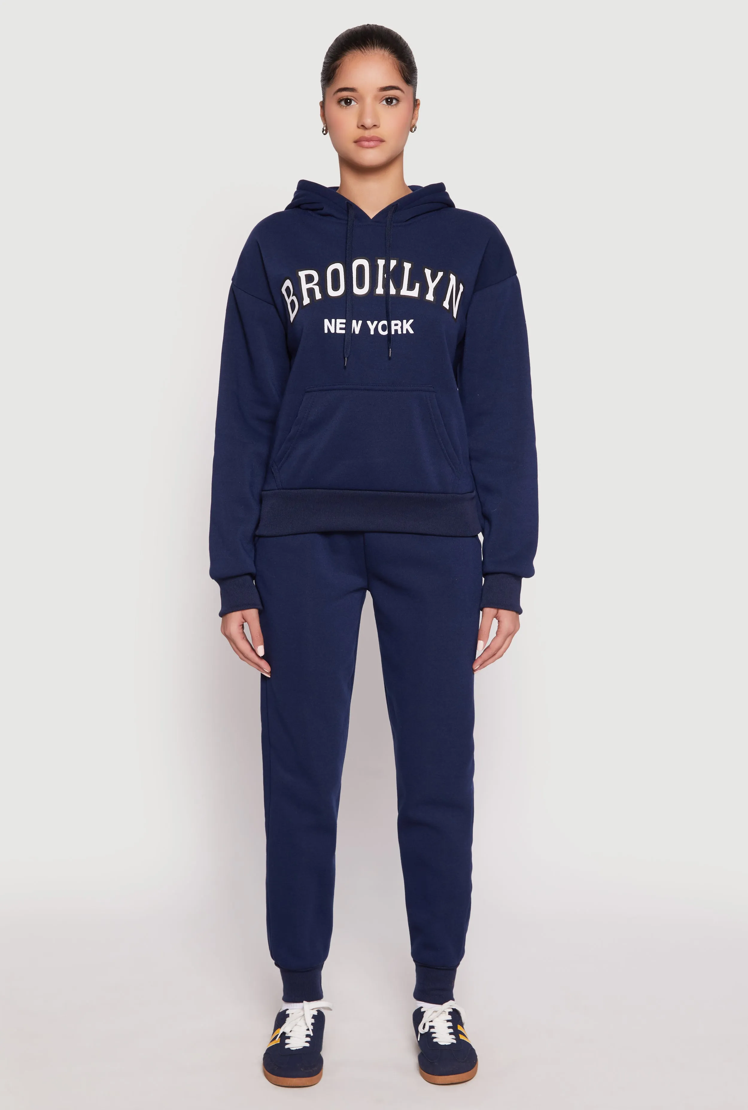 Fleece Brooklyn Pullover Hoodie sold by Rainbow