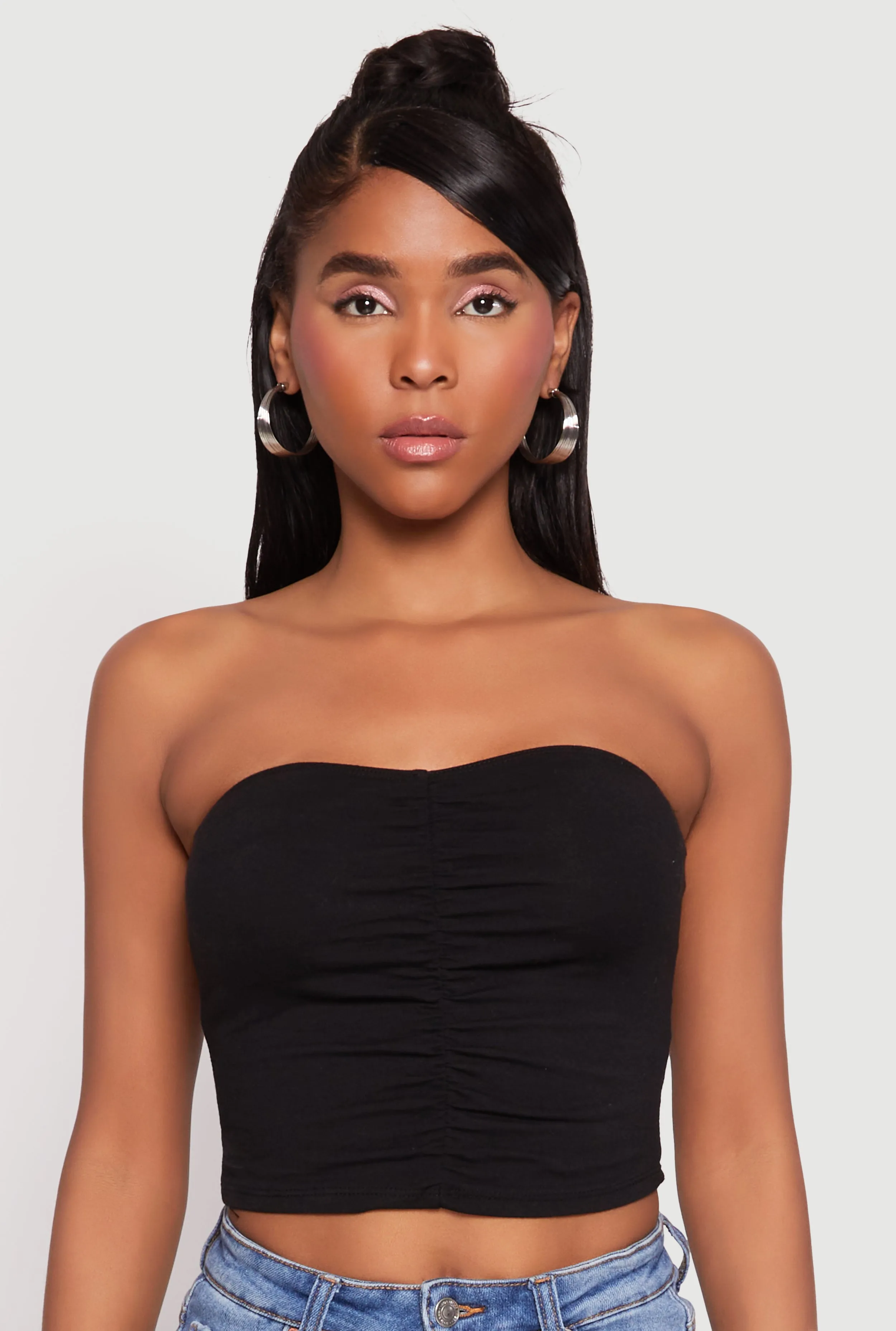Ruched Front Tube Top sold by Rainbow product image thumbnail 2
