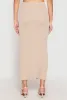 Almost Famous Ribbed Knit Maxi Skirt sold by Rainbow