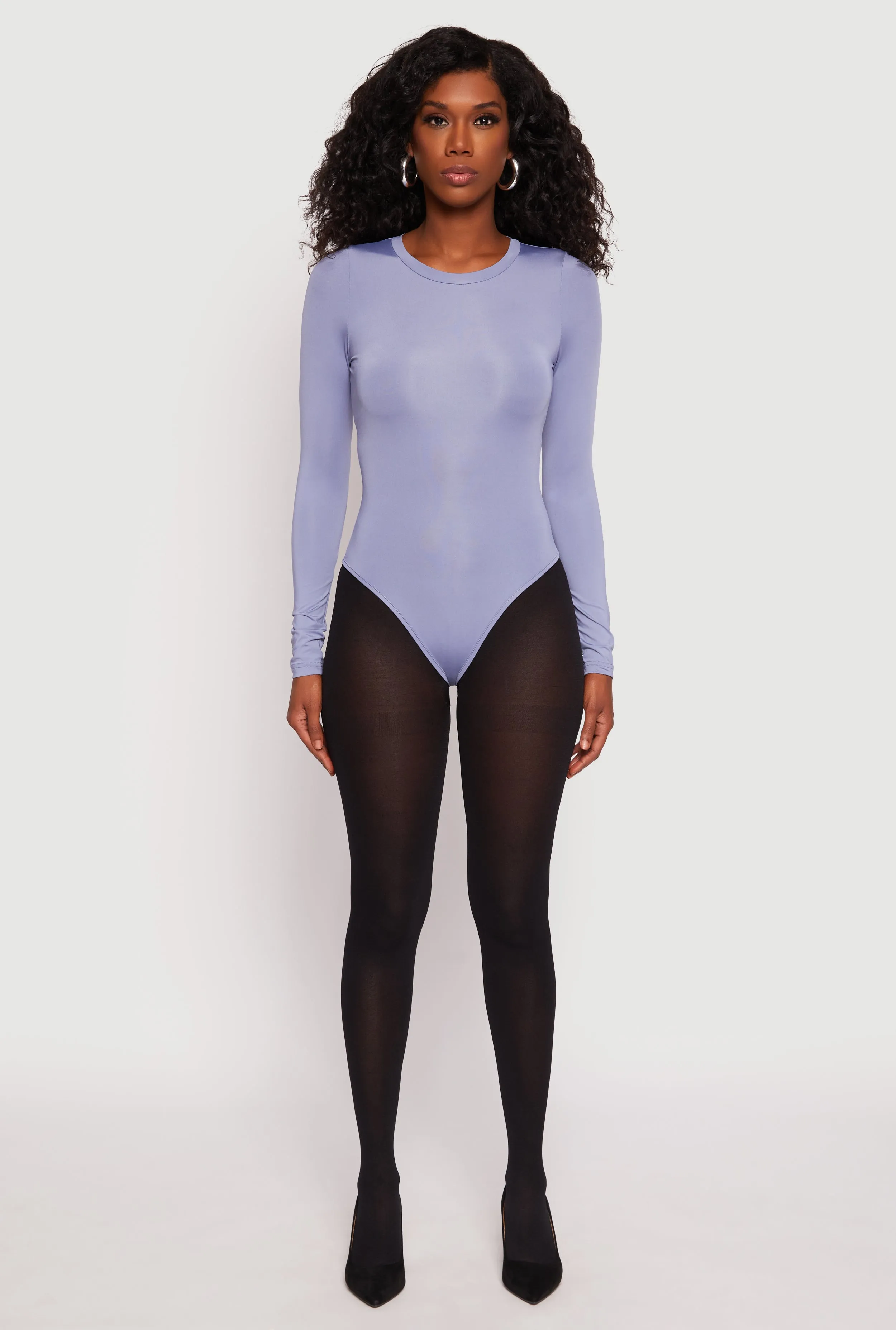 Daisy Long Sleeve Crew Neck Bodysuit sold by Rainbow