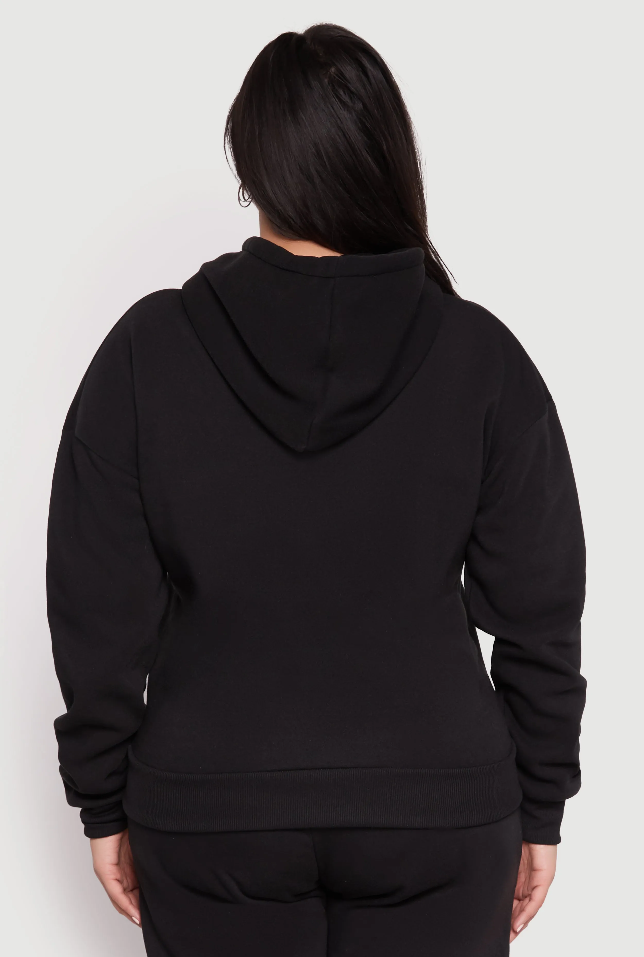 Plus Size Fleece Brooklyn Pullover Hoodie sold by Rainbow product image thumbnail 5