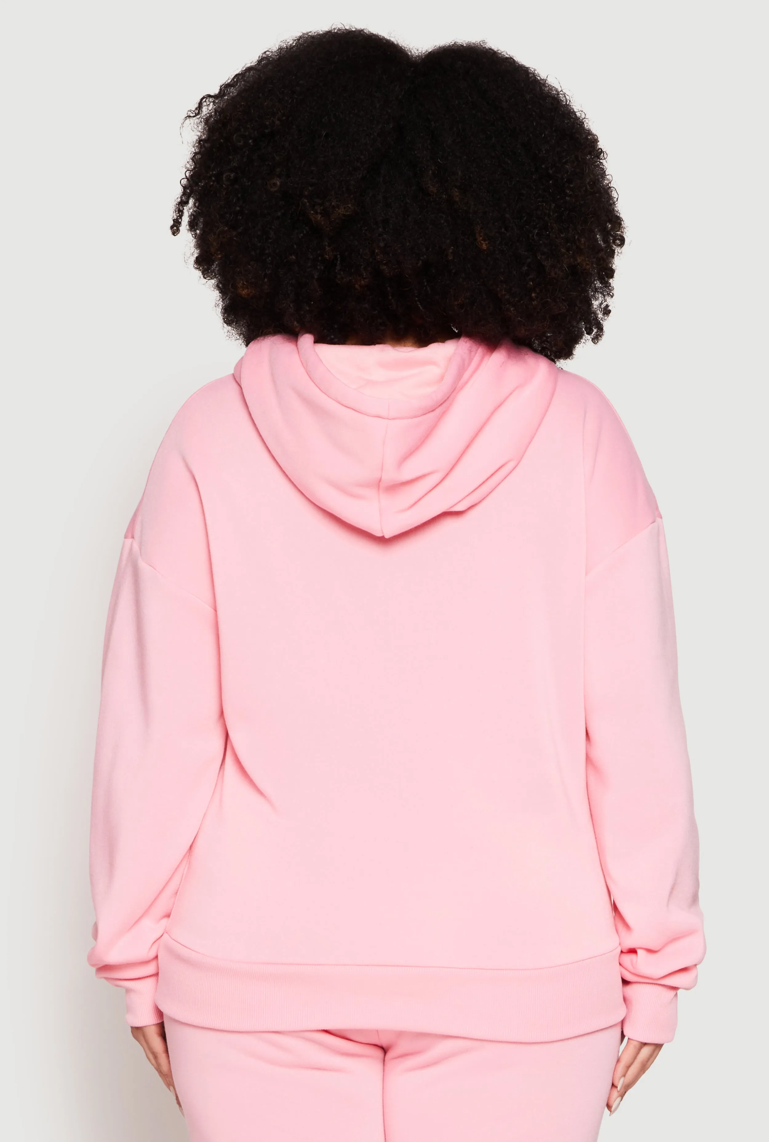 Plus Size Lover Bear Hooded Sweatshirt sold by Rainbow product image thumbnail 5