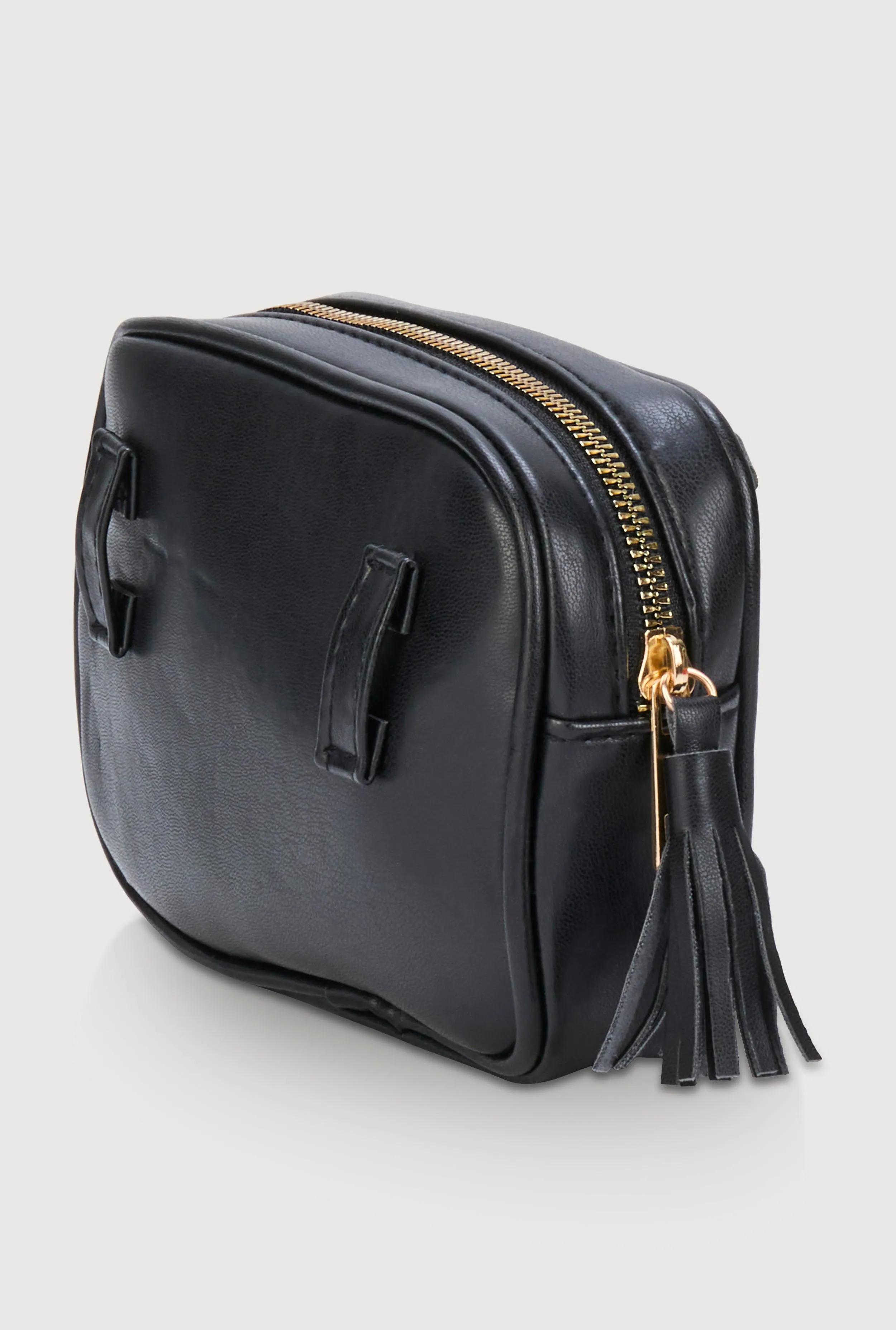 Faux Leather Quilted Layered Chain Belt Bag sold by Rainbow product image thumbnail 3