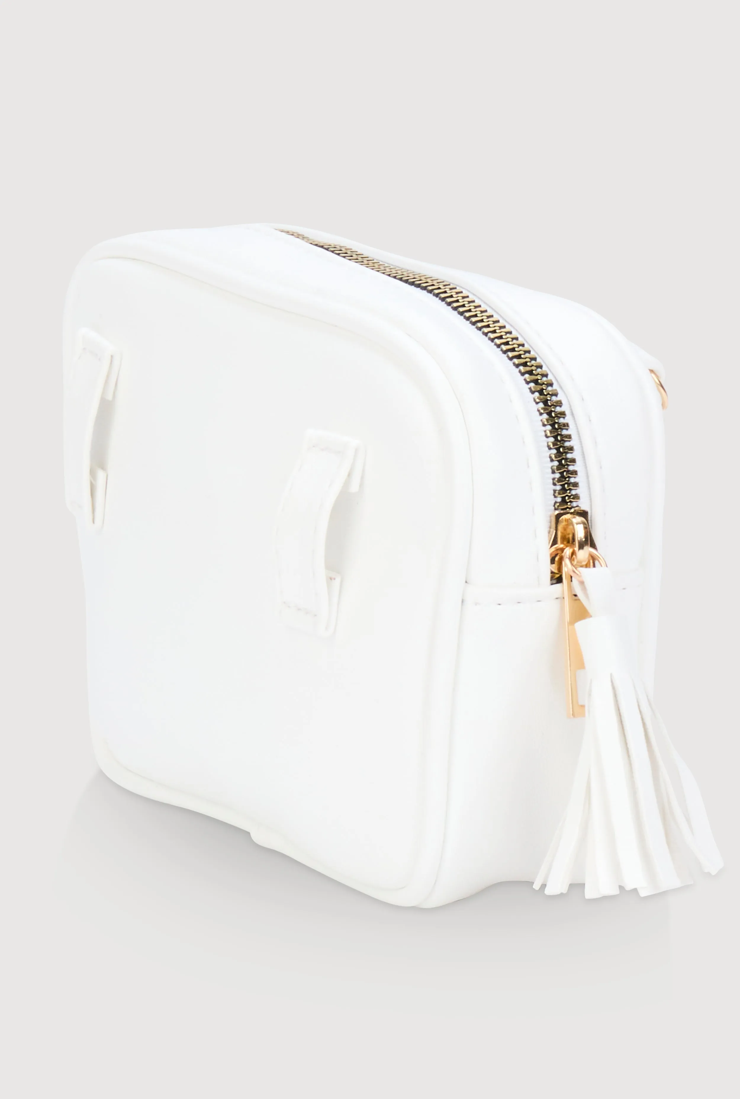 Faux Leather Quilted Layered Chain Belt Bag sold by Rainbow product image thumbnail 3