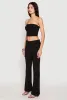 Haute Monde Fold Over Tube Top sold by Rainbow