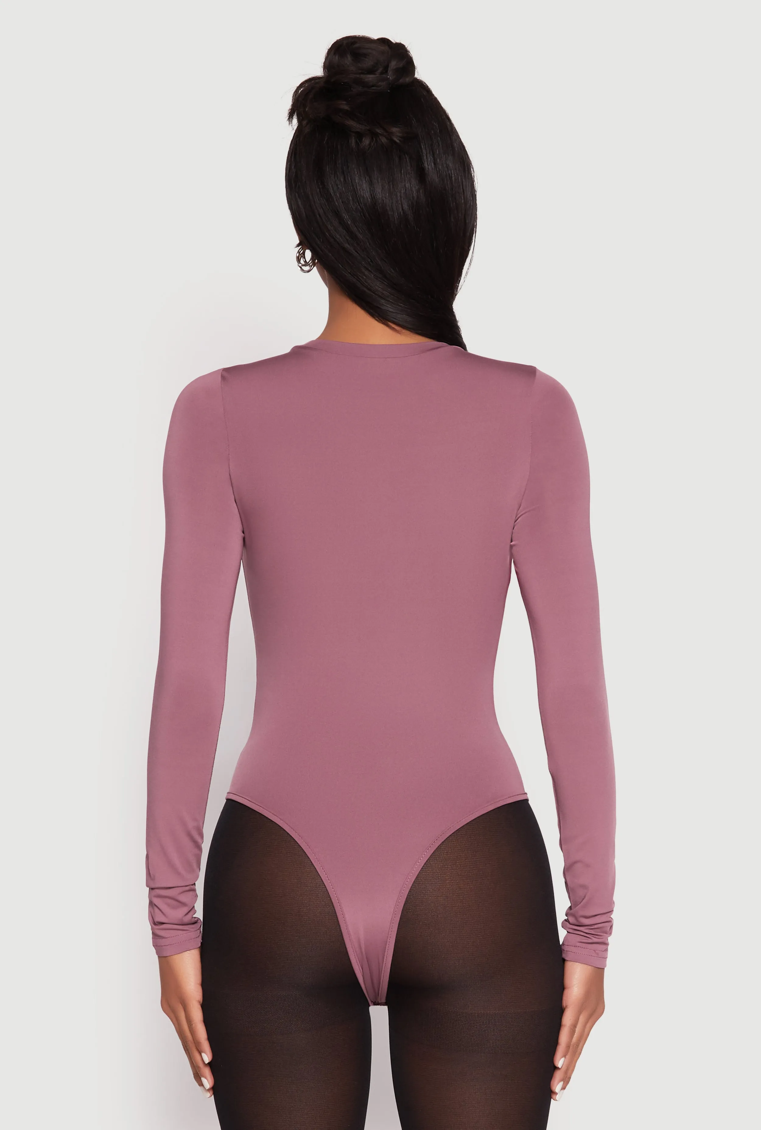 Daisy Long Sleeve Crew Neck Bodysuit sold by Rainbow product image thumbnail 5