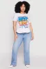 Plus Size Living My Best Life Graphic T Shirt sold by Rainbow