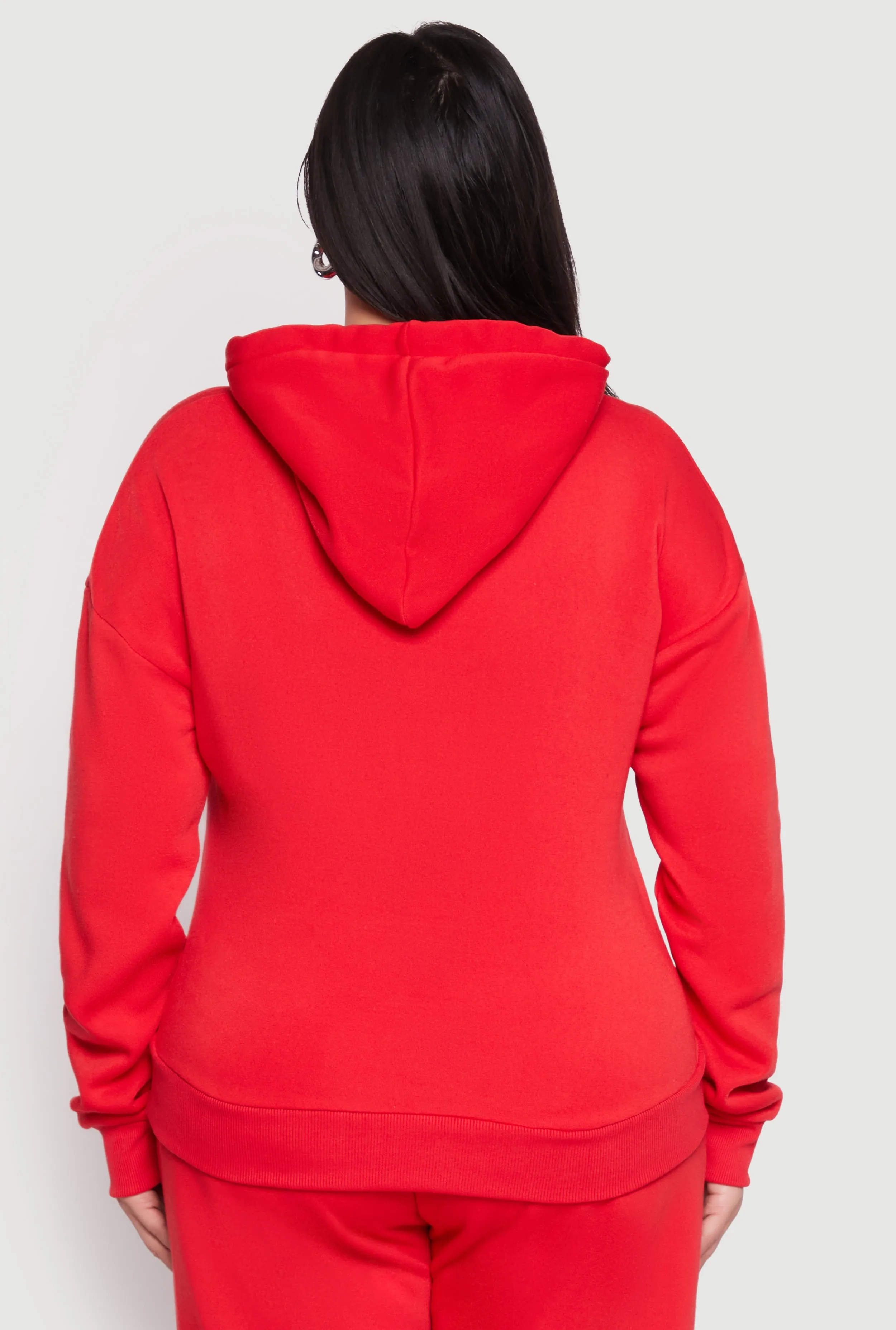 Plus Size Fleece Brooklyn Pullover Hoodie sold by Rainbow product image thumbnail 5