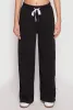 Bow Detail Wide Leg Sweatpants sold by Rainbow