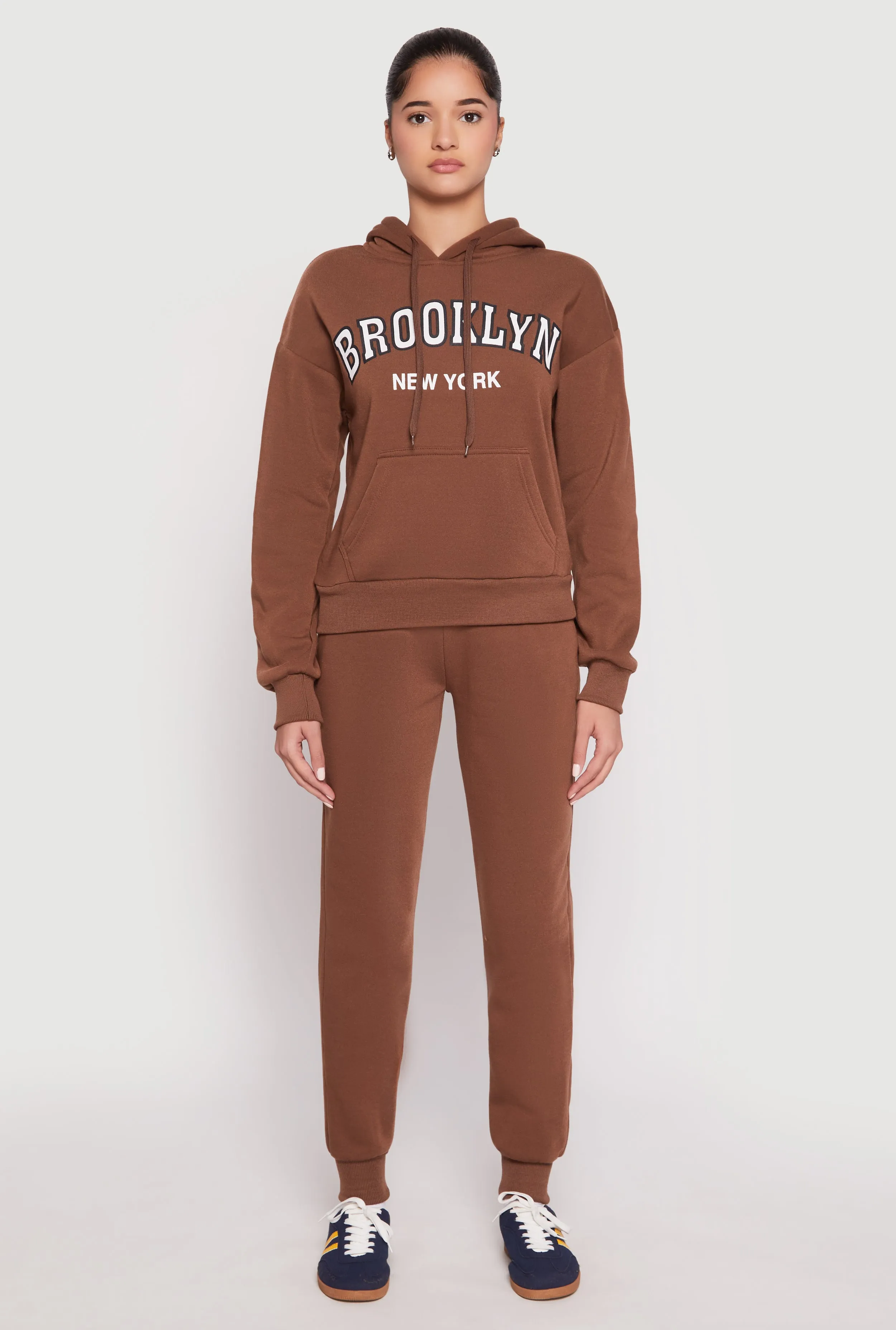 Fleece Brooklyn Pullover Hoodie sold by Rainbow