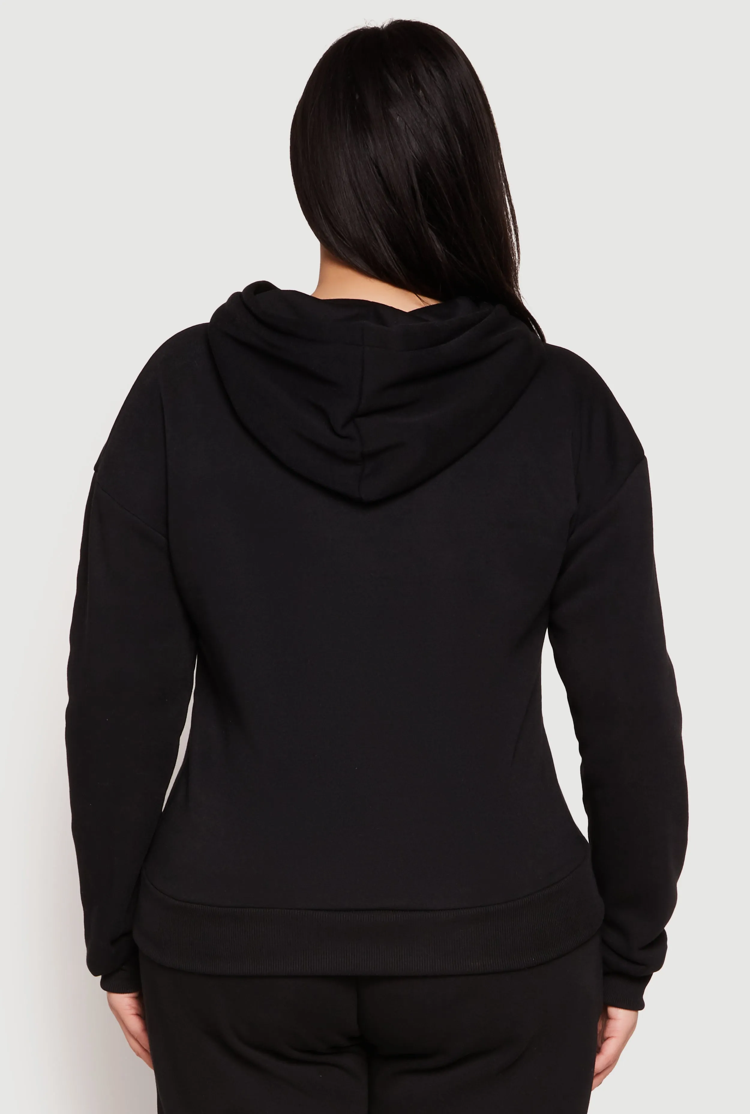 Plus Size Lover Bear Hooded Sweatshirt sold by Rainbow product image thumbnail 5