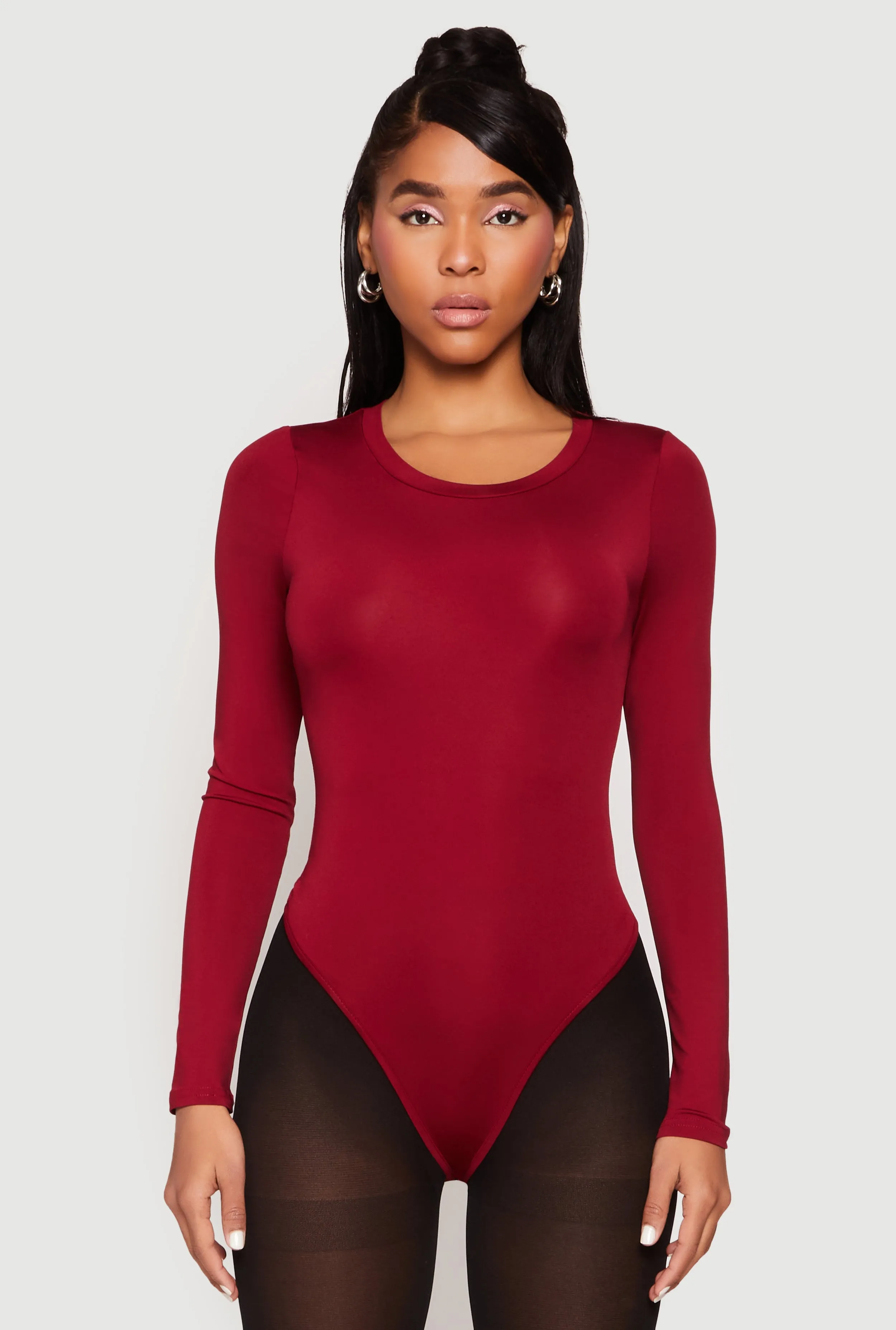 Daisy Long Sleeve Crew Neck Bodysuit sold by Rainbow product image thumbnail 2