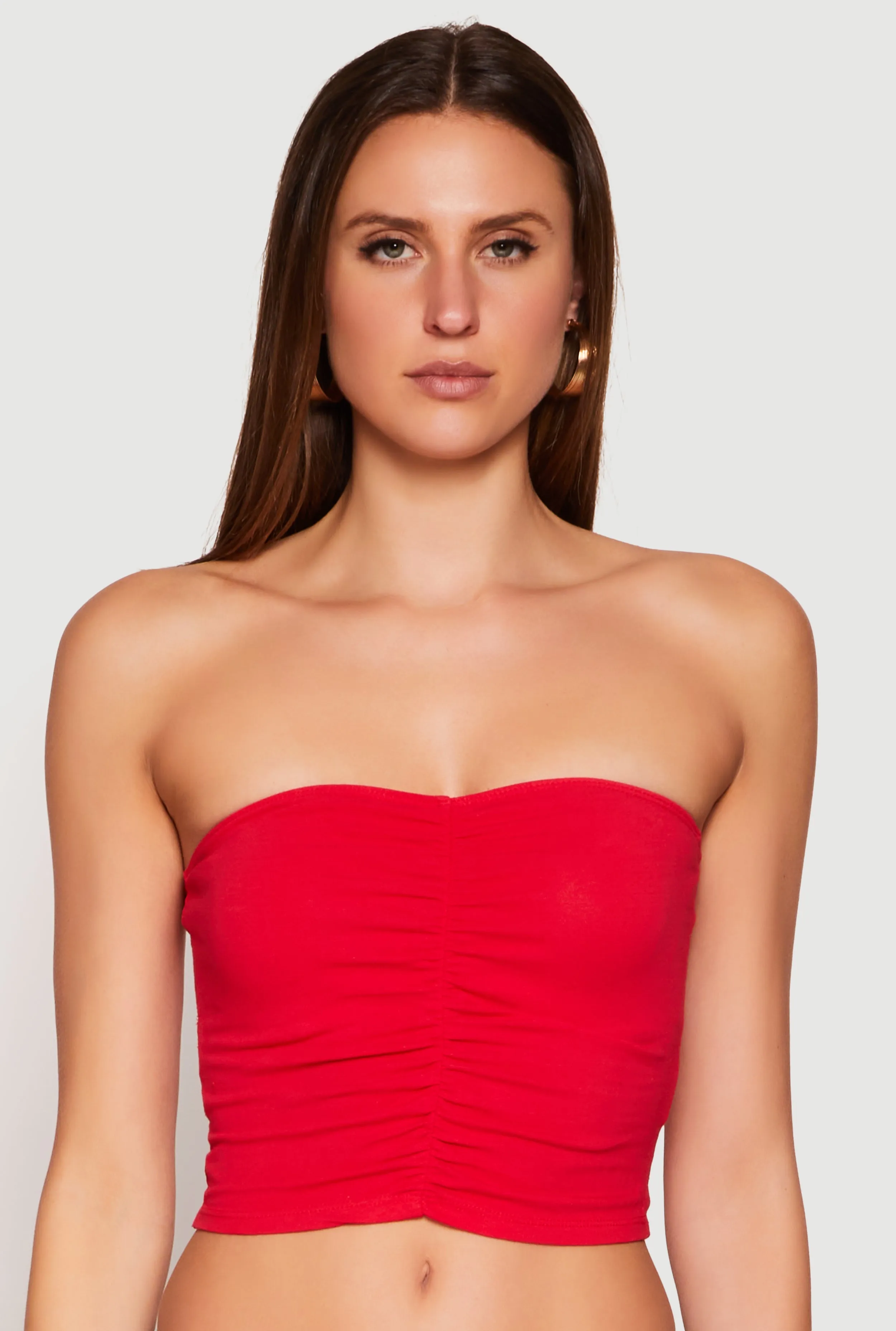 Ruched Front Tube Top sold by Rainbow product image thumbnail 2