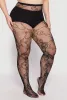 Plus Size Patterned High Waisted Tights sold by Rainbow