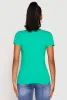 High Neck Short Sleeve Tee sold by Rainbow