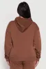 Plus Size Fleece Brooklyn Pullover Hoodie sold by Rainbow