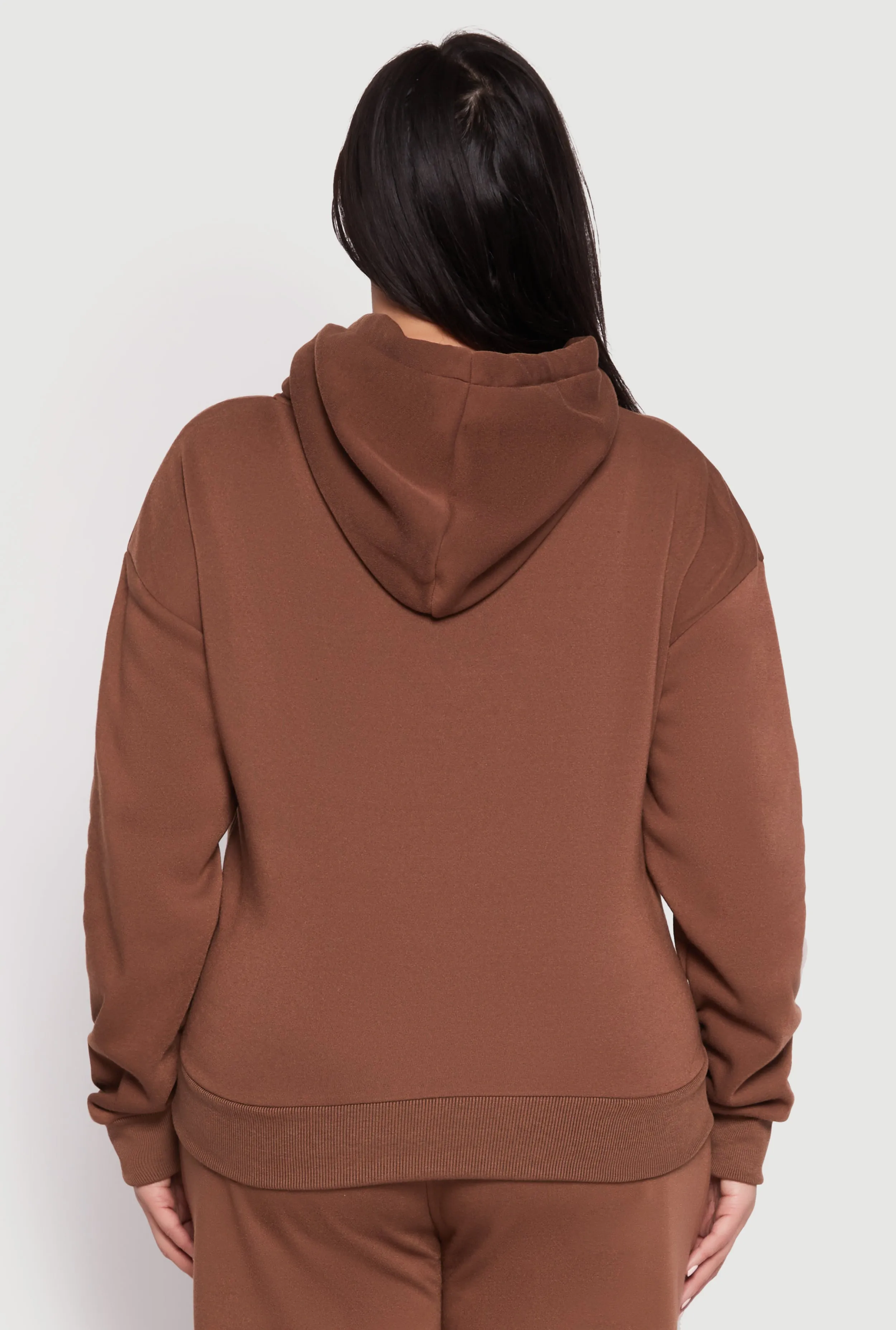 Plus Size Fleece Brooklyn Pullover Hoodie sold by Rainbow product image thumbnail 5