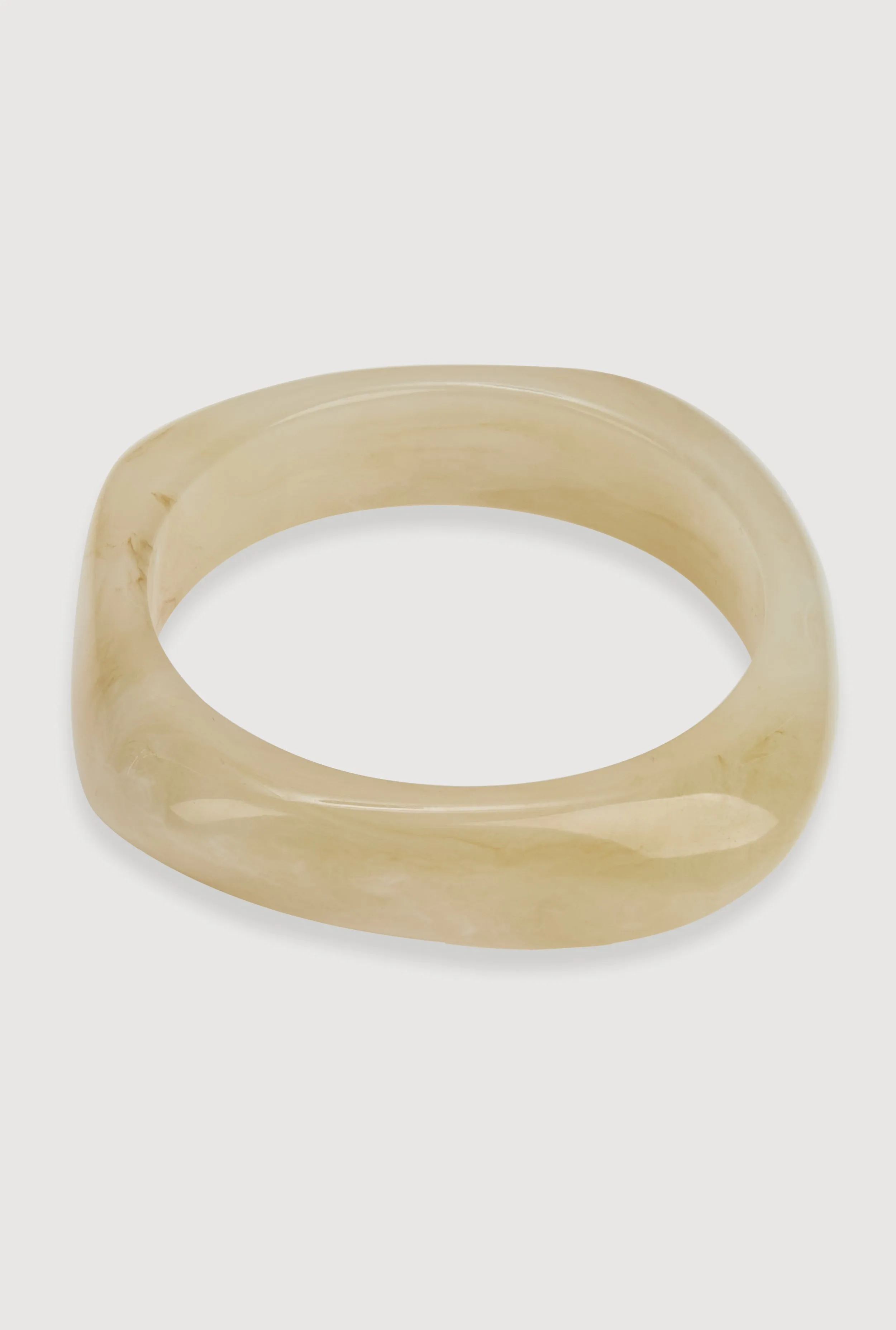 Plus Size Marbled Square Resin Bangle sold by Rainbow product image thumbnail 3