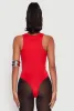 Daisy Scoop Neck Thong Bodysuit sold by Rainbow