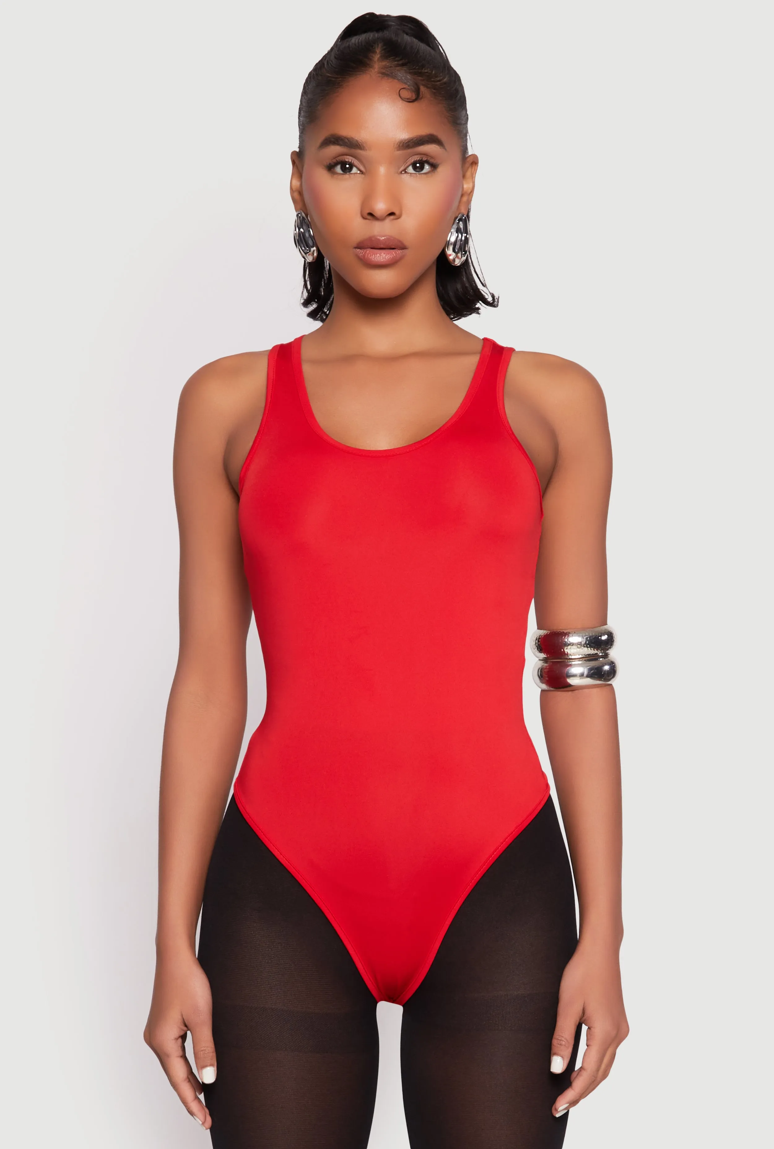 Daisy Scoop Neck Thong Bodysuit sold by Rainbow product image thumbnail 2