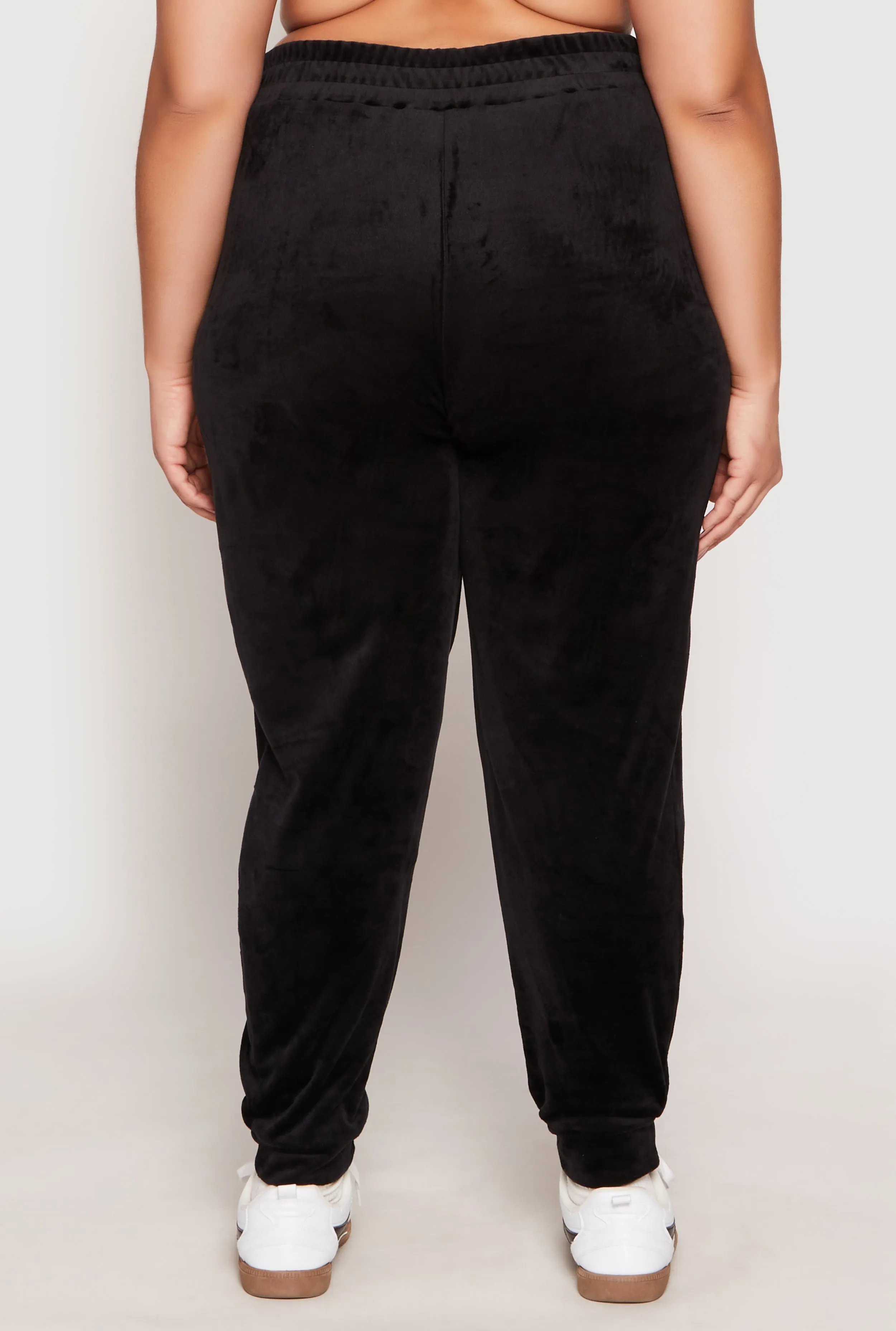 Plus Size Iris Velour Joggers sold by Rainbow product image thumbnail 3