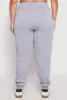 Plus Size Fleece High Waisted Drawstring Joggers sold by Rainbow